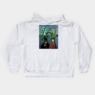 Tentacles Entwined Kids Hoodie